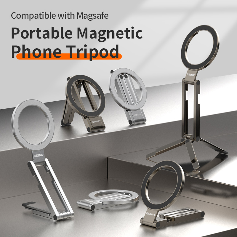 Photography Basics - Magnetyczny metalowy statyw do fotografii telefonem,