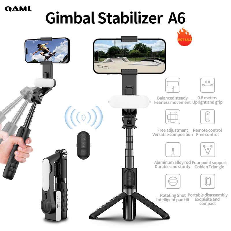 Photography Basics - QAML A6 2025 Jednoosiowy ręczny stabilizator