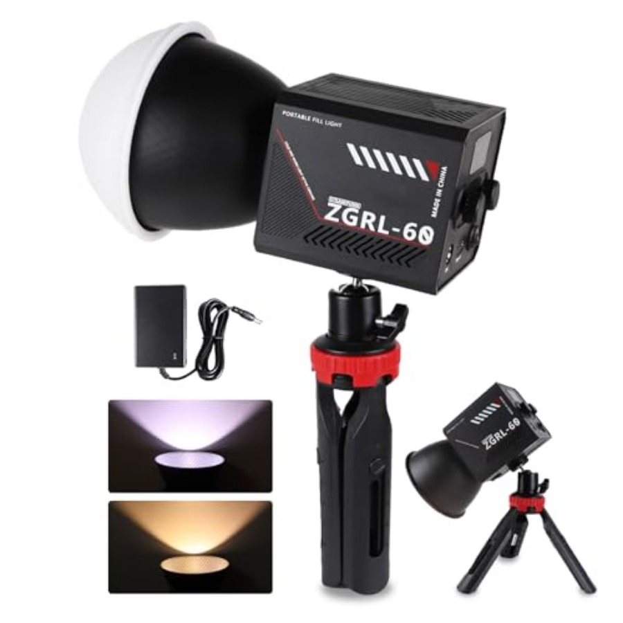 Przenośna lampa wideo LED COB  – Photography Videos Free recenzja i cena